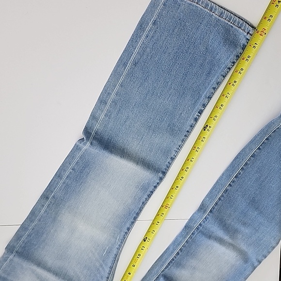 NWT Rica Lewis Men's Denim RL80 Straight Fit Faded Blue Jeans Size 34 - Picture 15 of 15